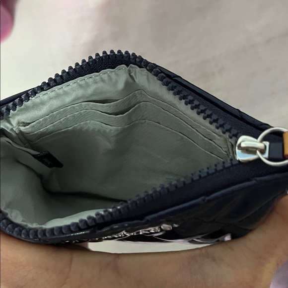 MZ Wallace Navy Lacquer Metro Key Pouch - Picture 4 of 5